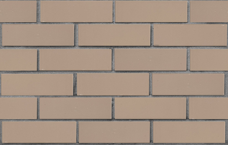 Кирпич лицевой пустотелый серый гладкий