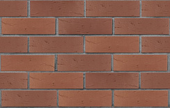 Кирпич лицевой пустотелый коричневый рустик