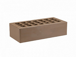 КИРПИЧ ТЕМНО-КОРИЧНЕВЫЙ 1NF ГЛАДКИЙ